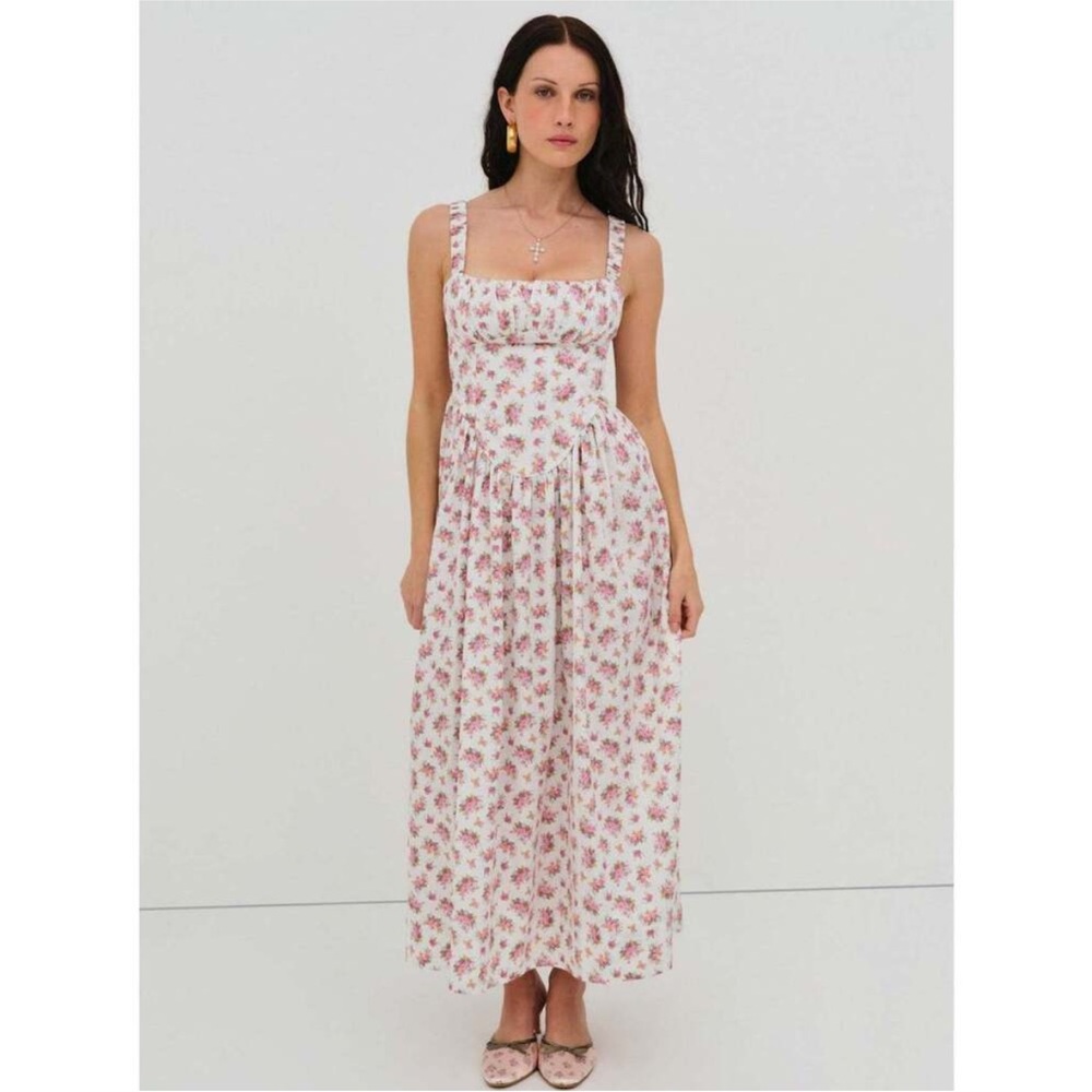 For Love and Lemons Etienne Midi dress NWT